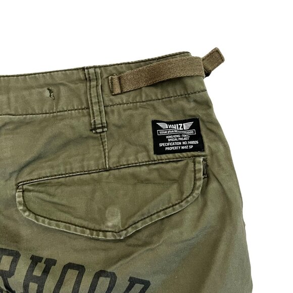 Neighborhood x NHIZ Izzue Mens Cargo Shorts Green‎ L Streetwear Military Utility - Picture 5 of 16